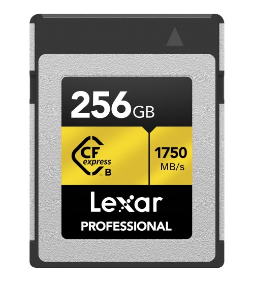 Lexar 256GB Professional CFexpress Type B Card GOLD Series LEXAR LCXEXPR256G-RNENG Lexar 256GB Professional CFexpress Type B Card GOLD Series LEXAR LCXEXPR256G-RNENG